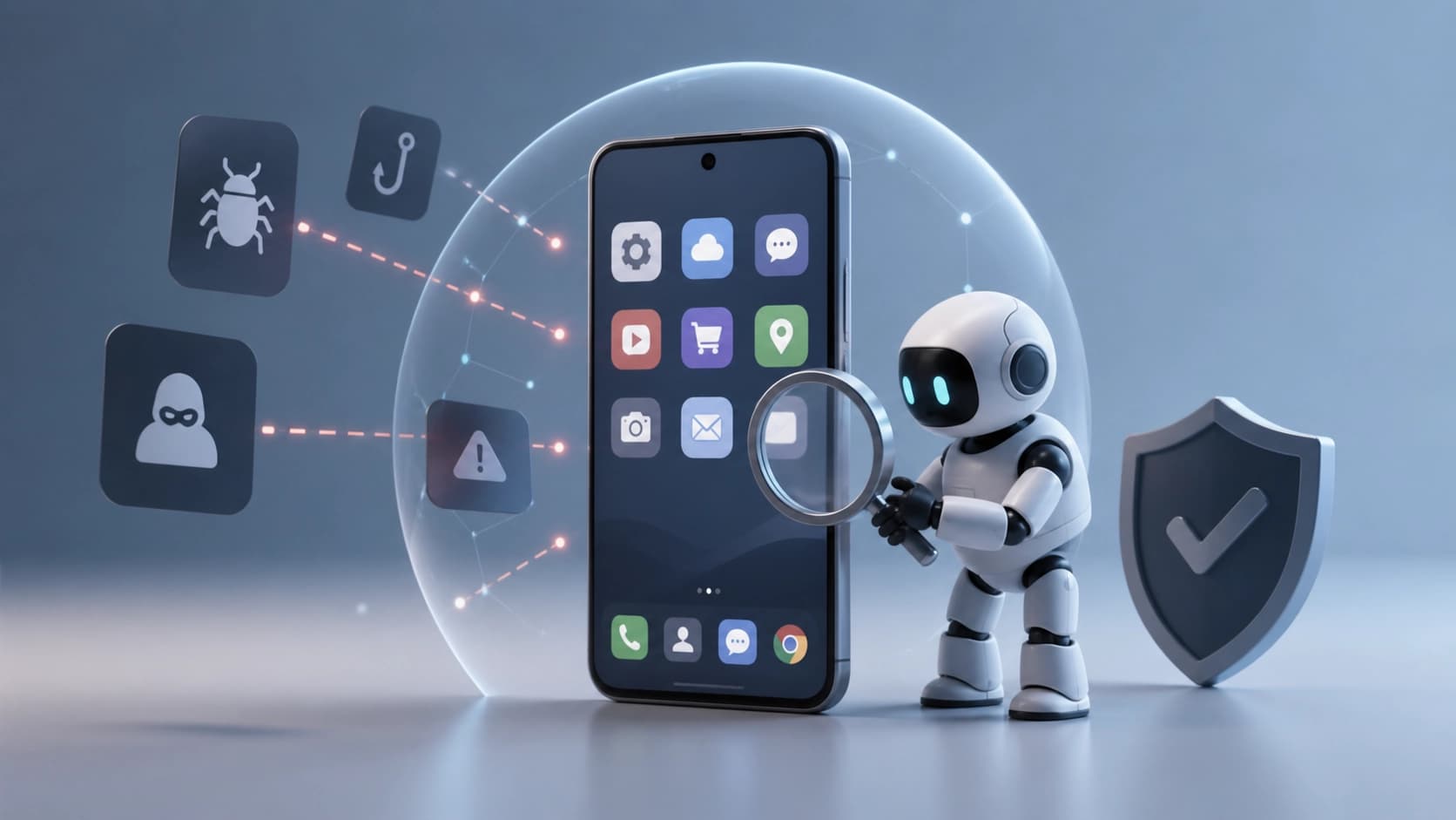 移动世界安全：用于测试Android智能体对环境注入攻击鲁棒性的新基准