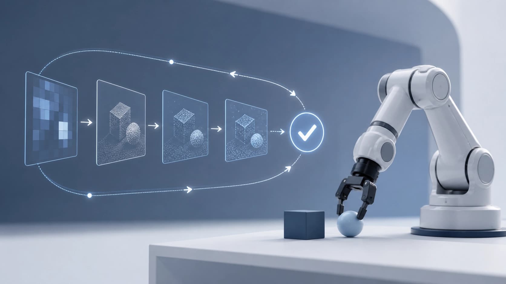 LoopVLA — comment apprendre au modèle à s'arrêter à temps lors du raffinement des représentations pour le contrôle d'un robot