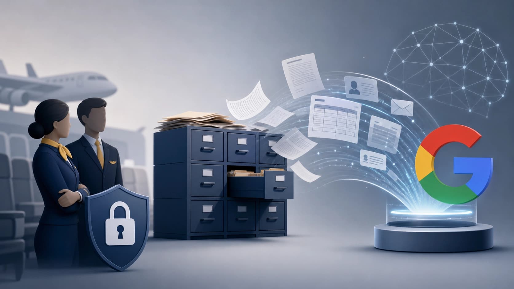 Google compra arquivo de dados de funcionários da falida Spirit: comissários de bordo exigem proteção de sua privacidade