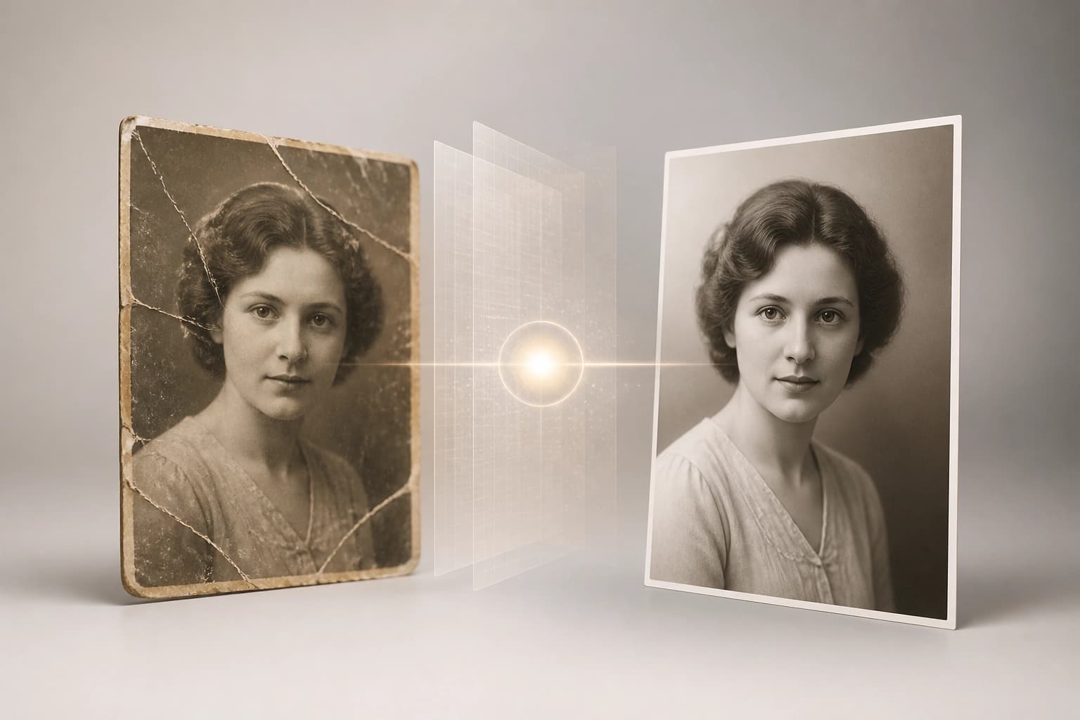 Restauración de fotos