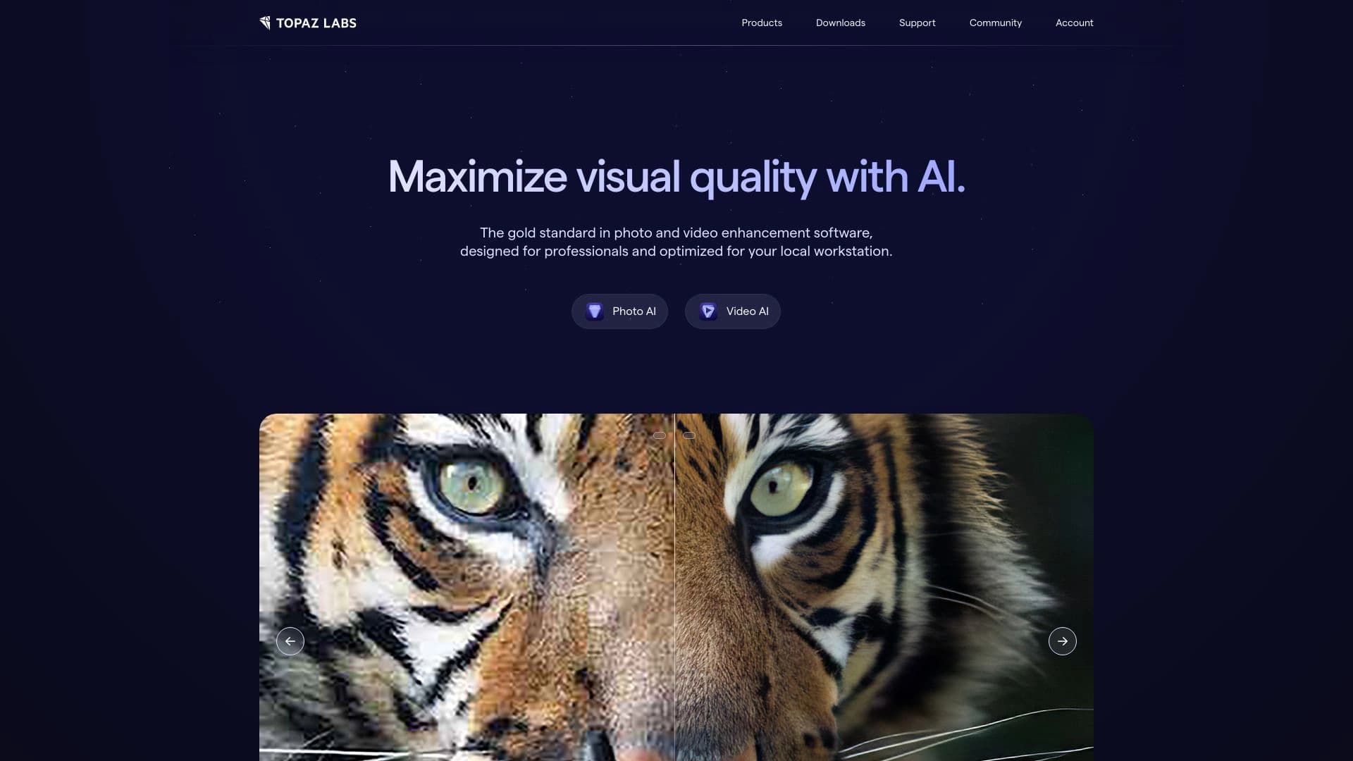 Topaz DeNoise AI