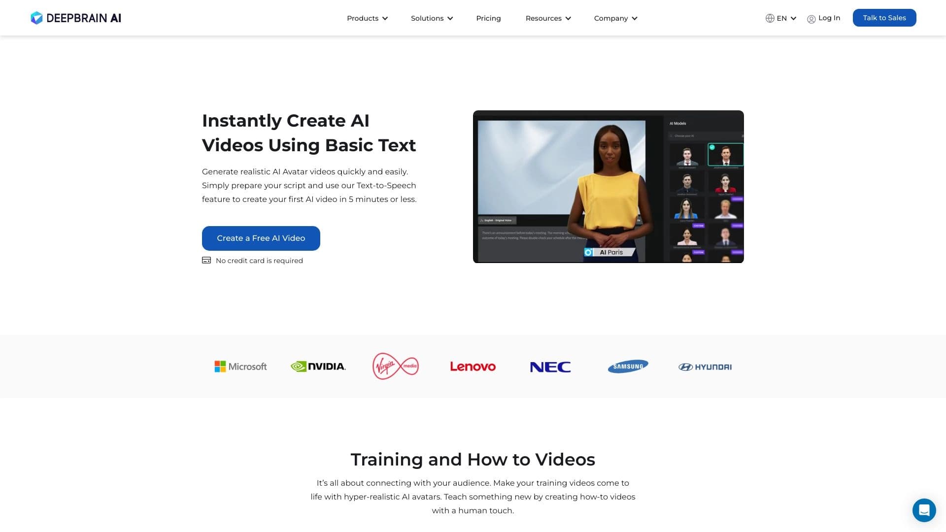 AI STUDIO от DeepBrain