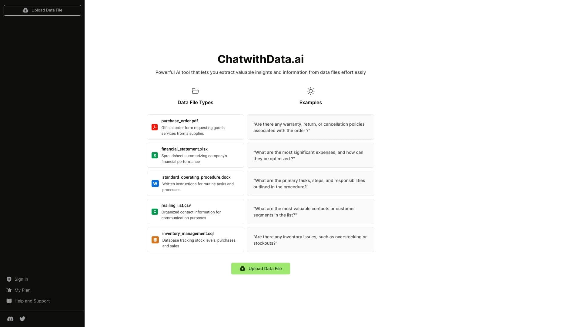Chat With Data