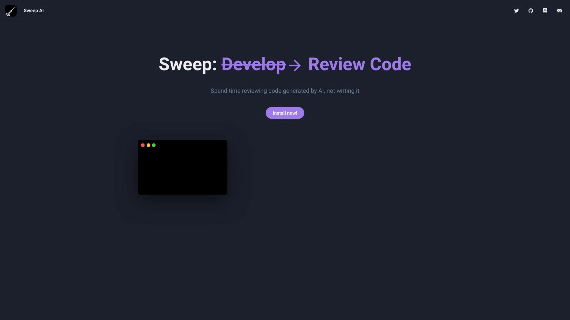 Sweep AI for JetBrains
