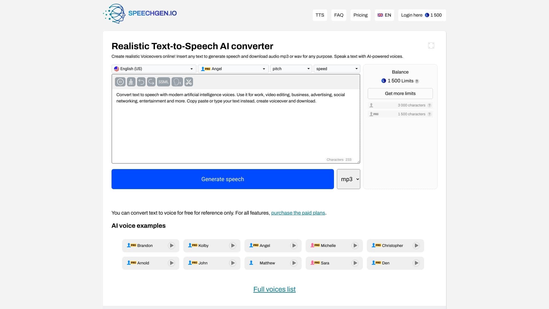 SpeechGen