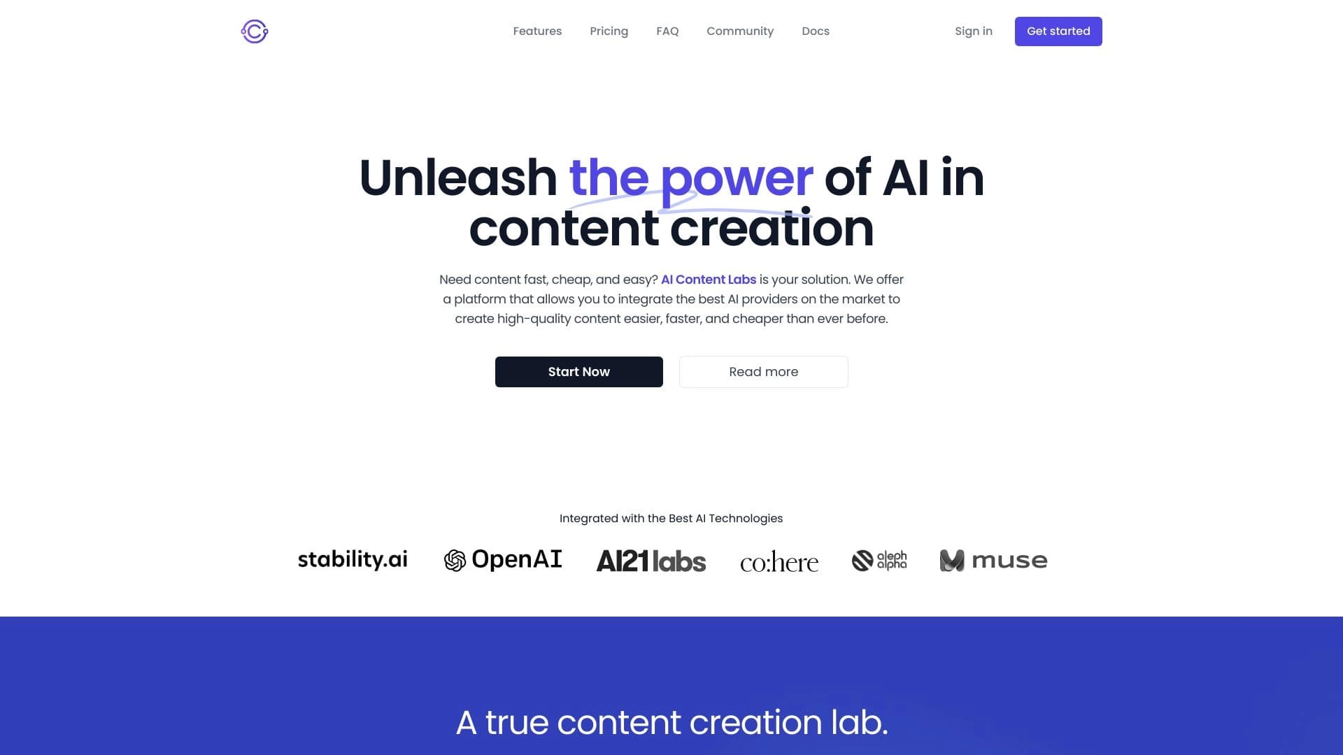 AI Content Labs