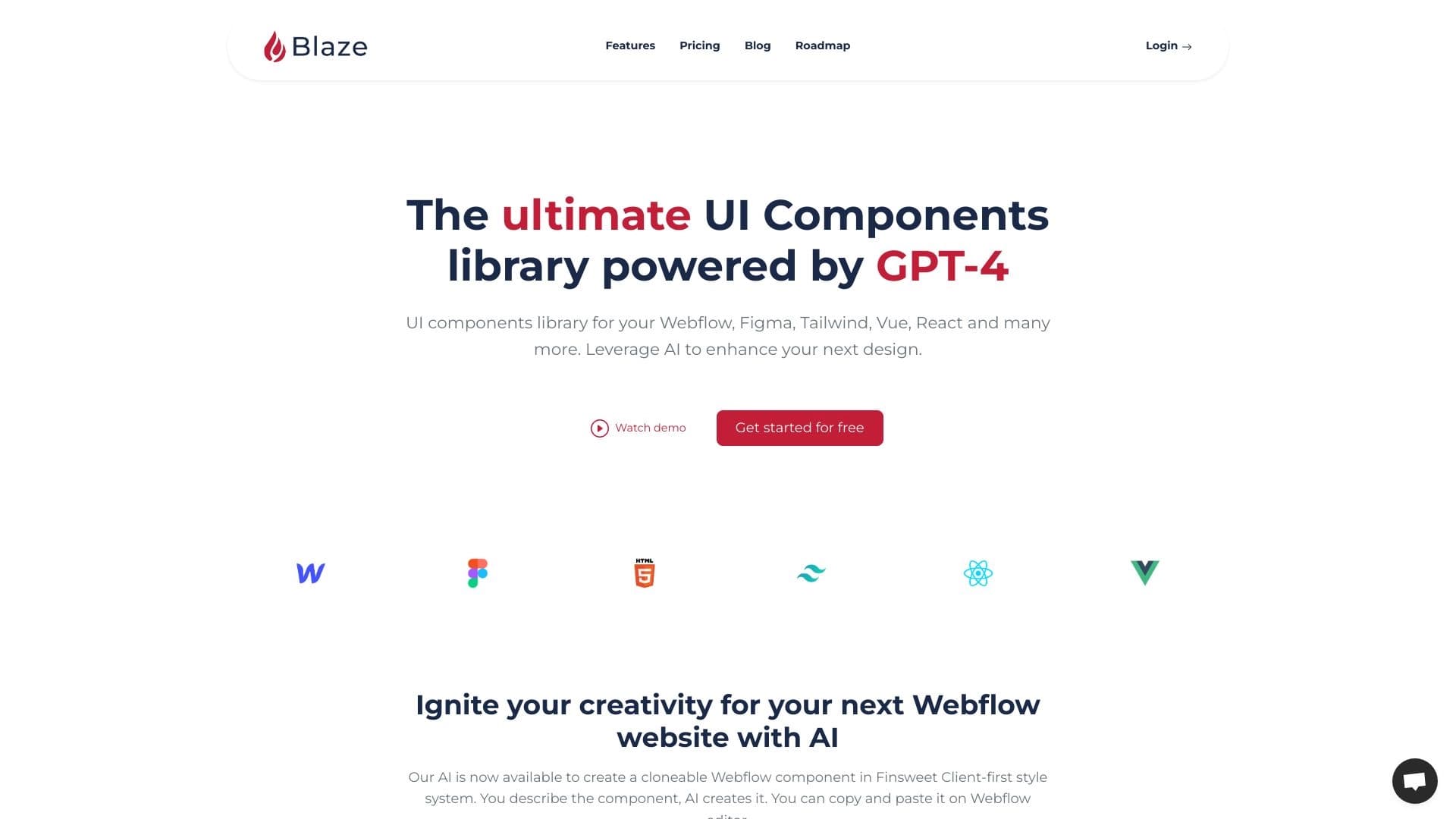 Blaze UI