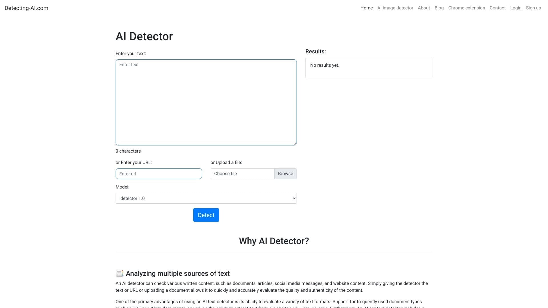 Detecting AI