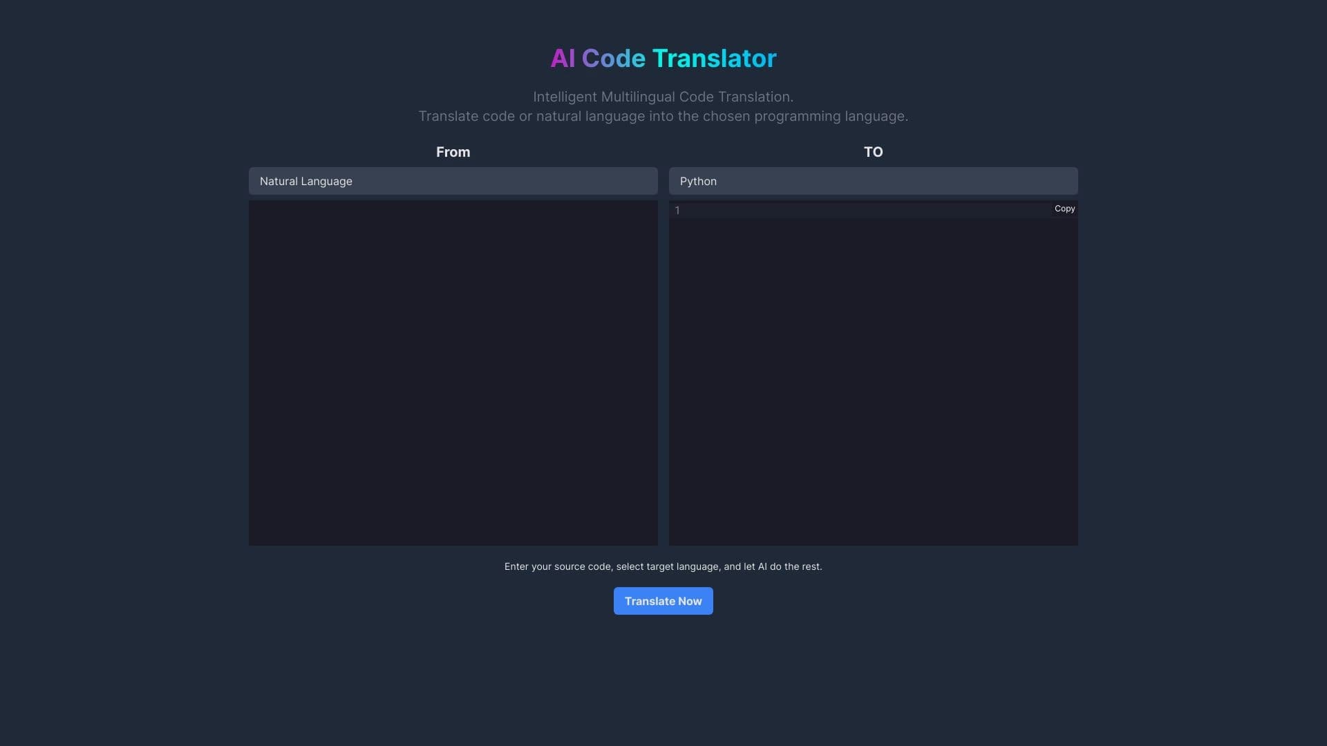 AI Code Translator Online Free