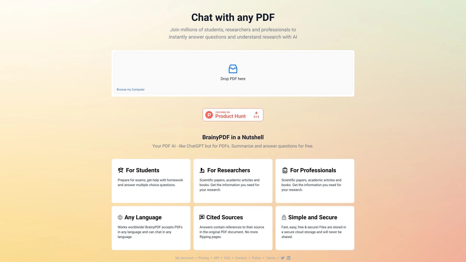 BrainyPDF