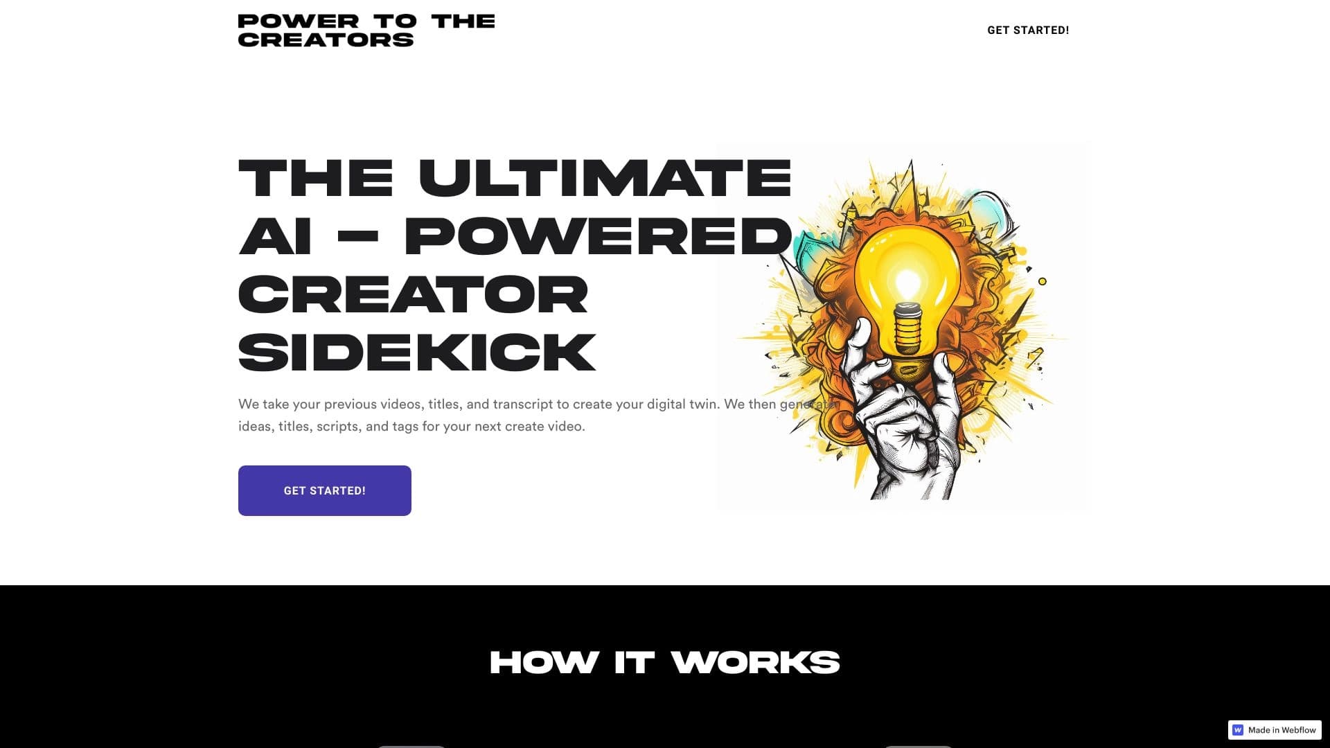 Power to the Creators