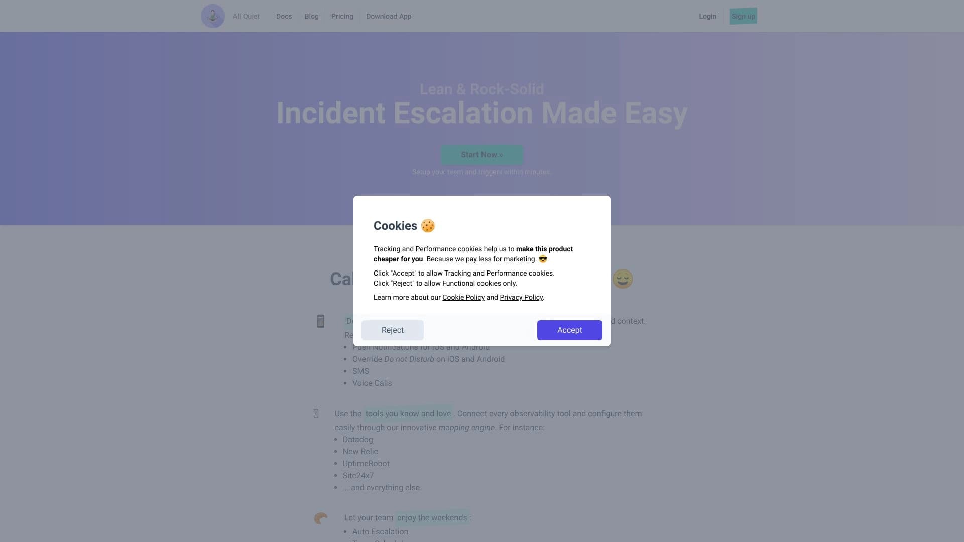 All Quiet: IT Incident Escalati...