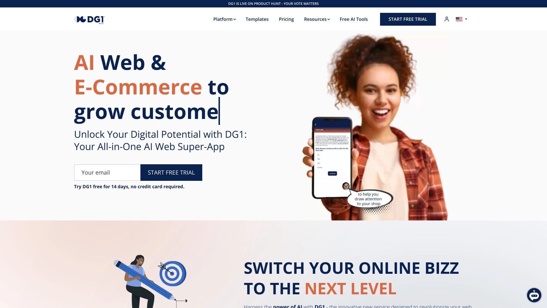 DG1 — E-Commerce & Web for AI Era
