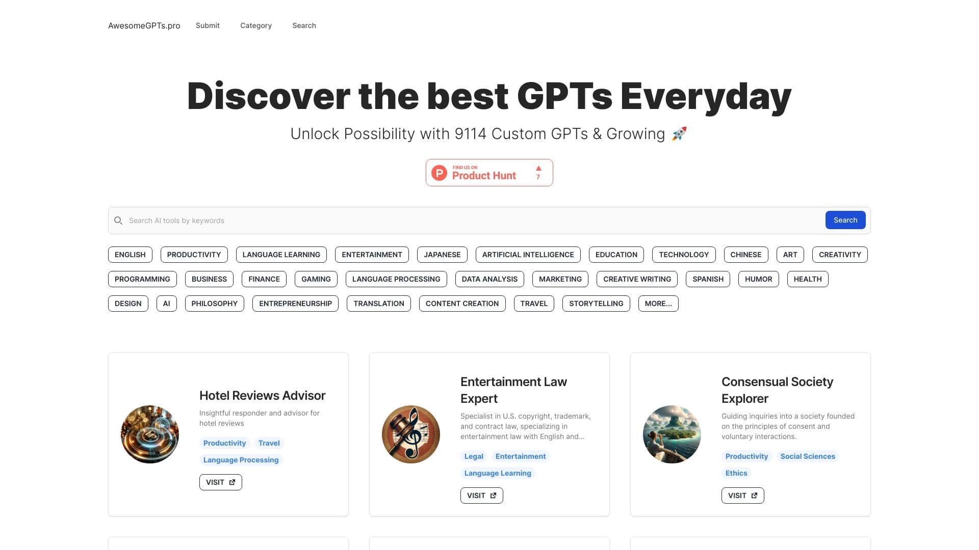 AwesomeGPTs