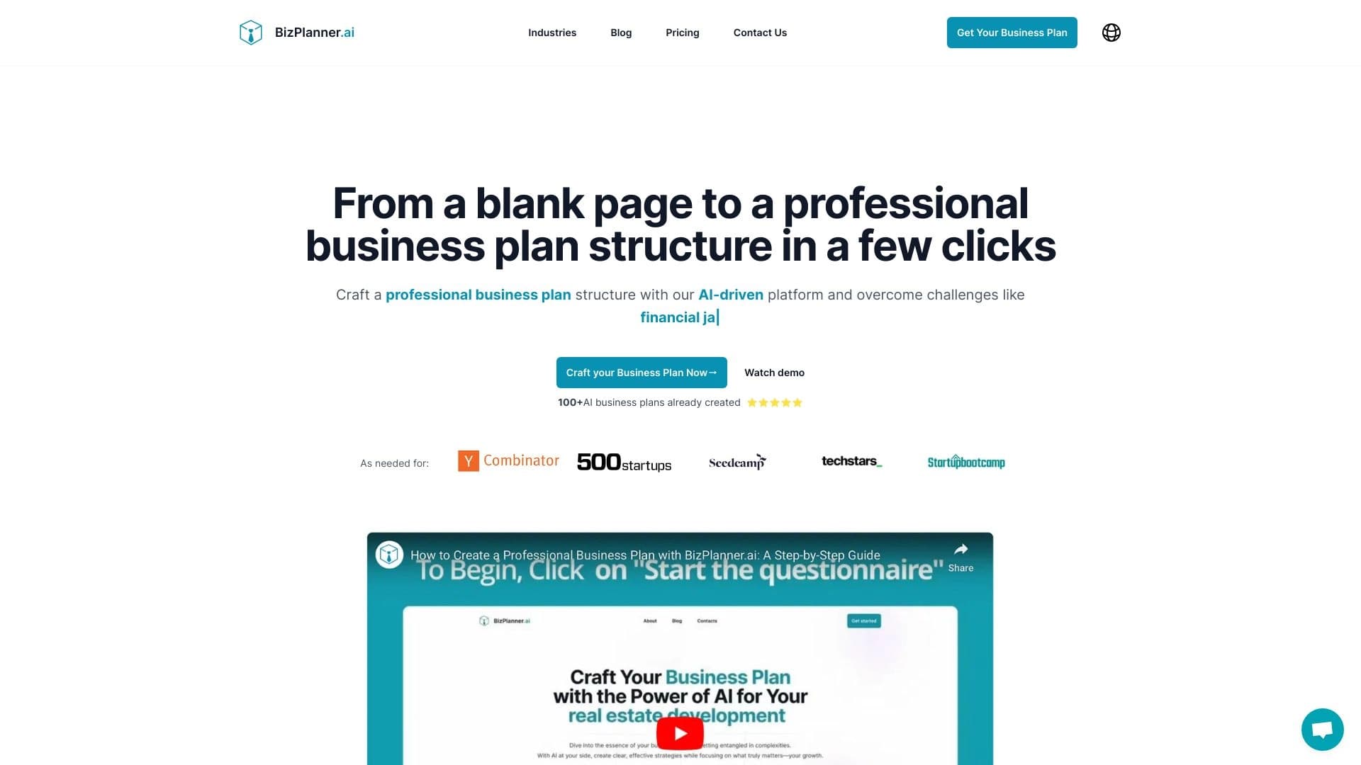 BizPlanner AI