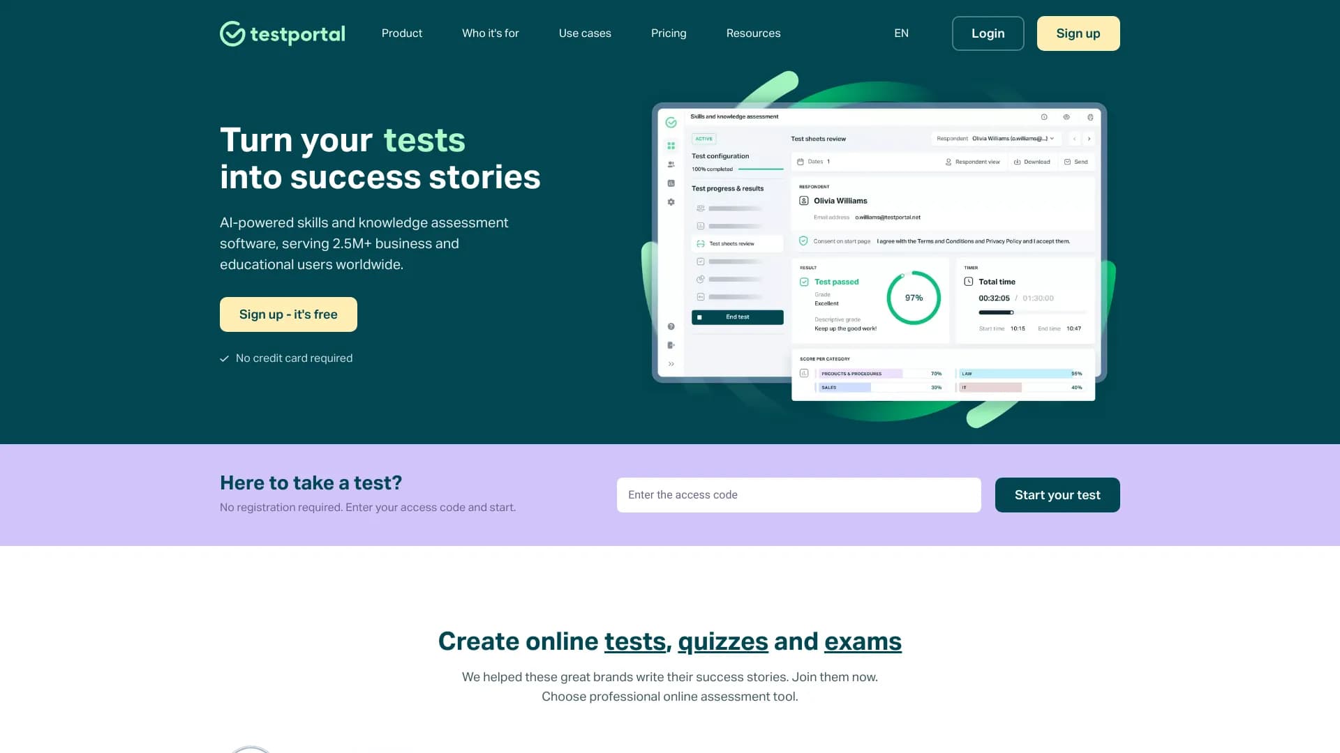 Testportal