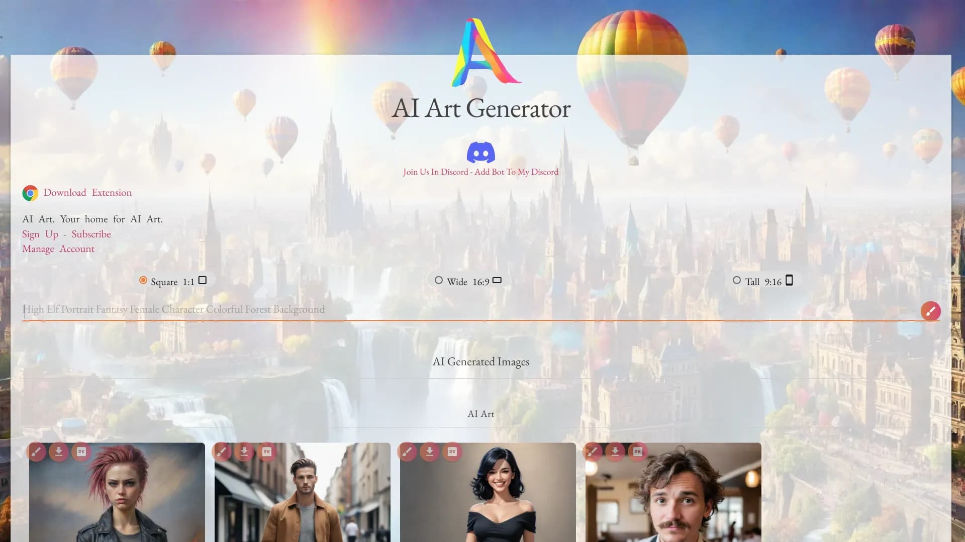 AI Art Generator And AI Art Sea...
