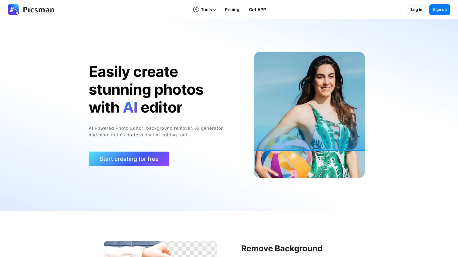 Picsman AI Watermark Remover