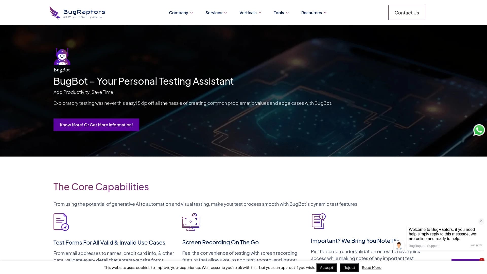 BugRaptors AI QA Engineering