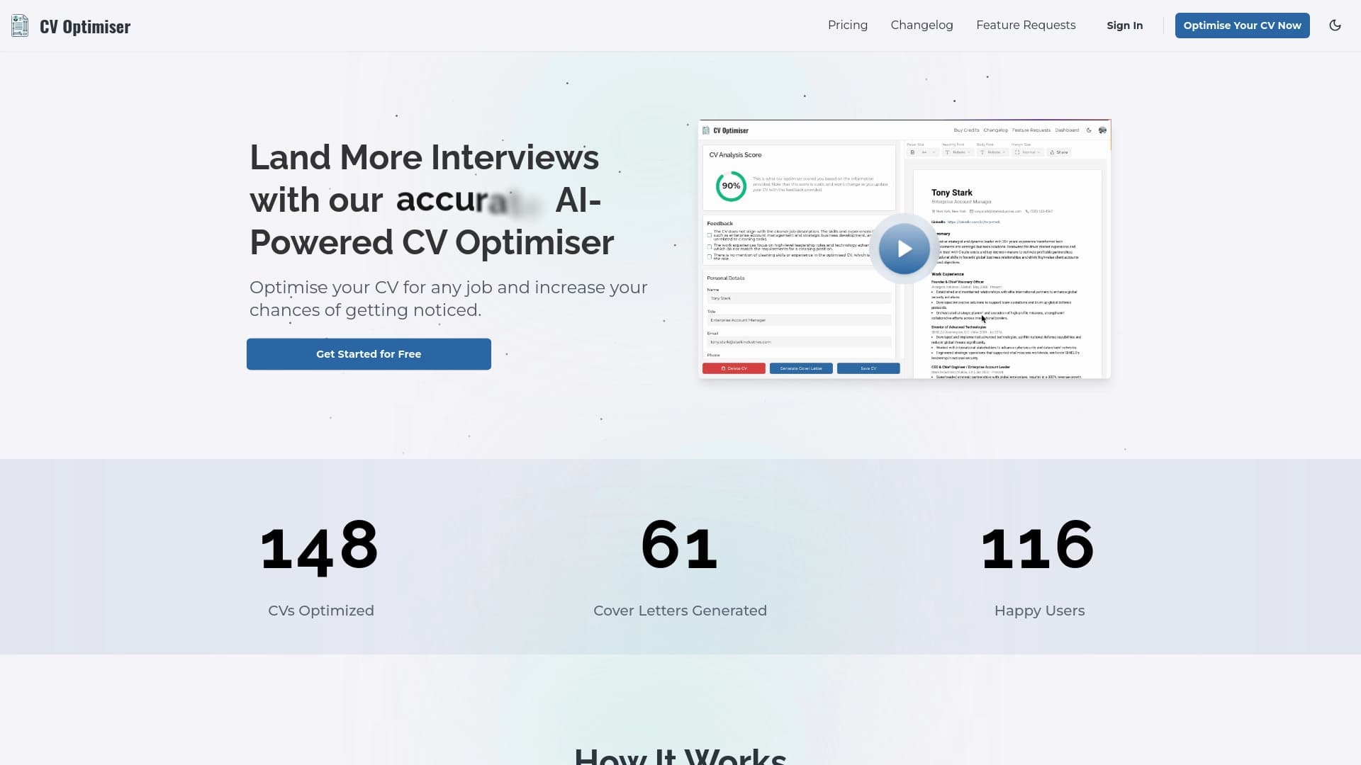 CV Optimiser
