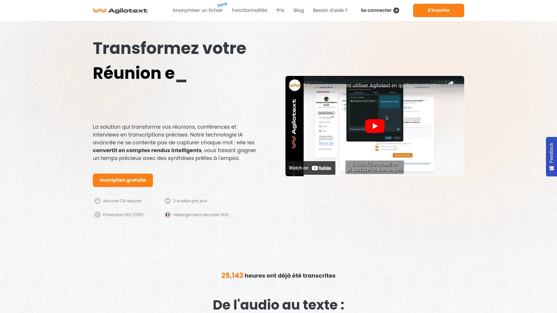 Agilotext