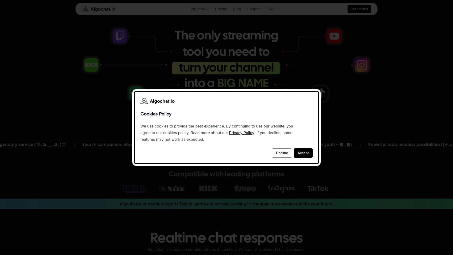 Algochat.io