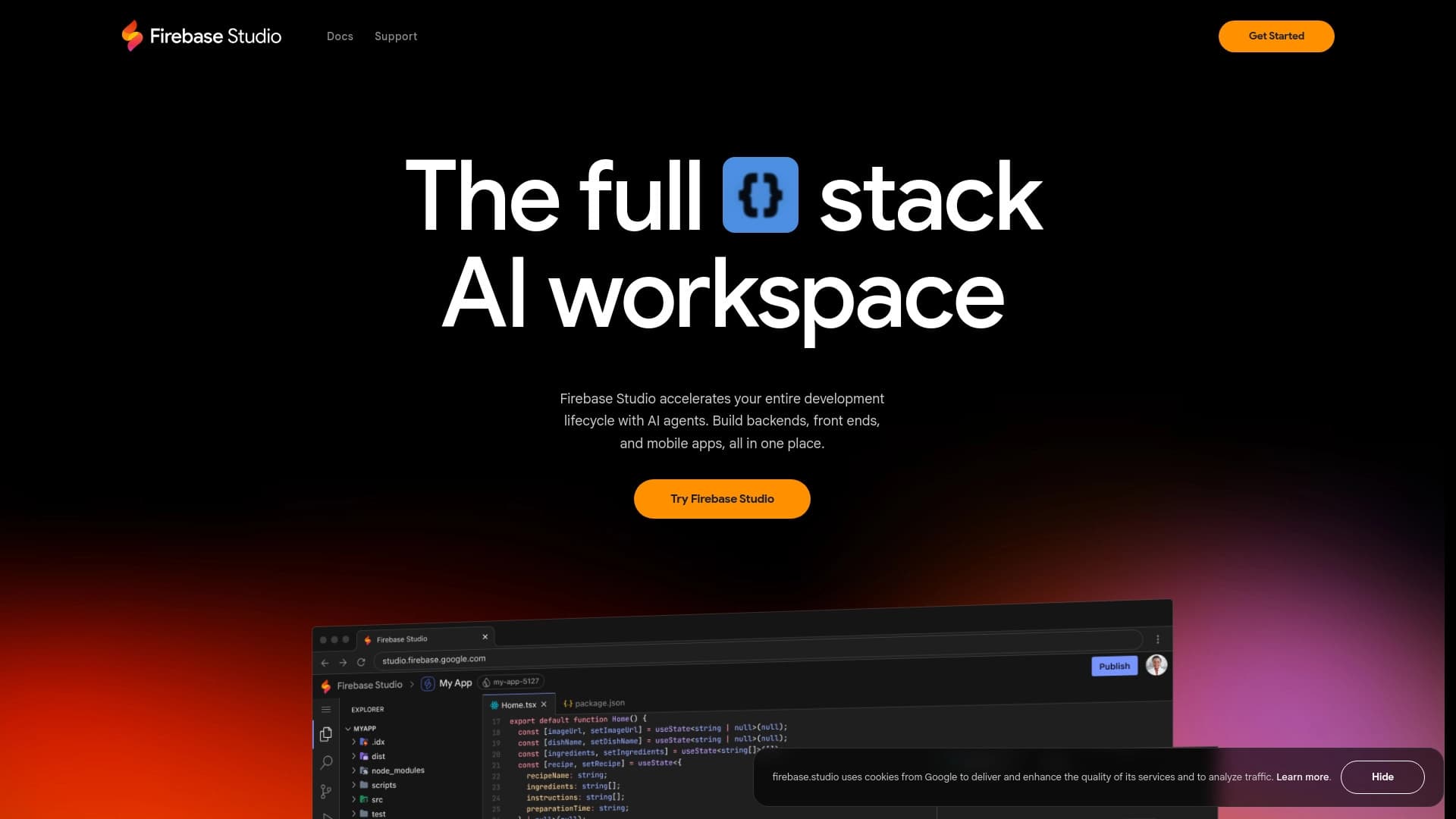 Firebase Studio
