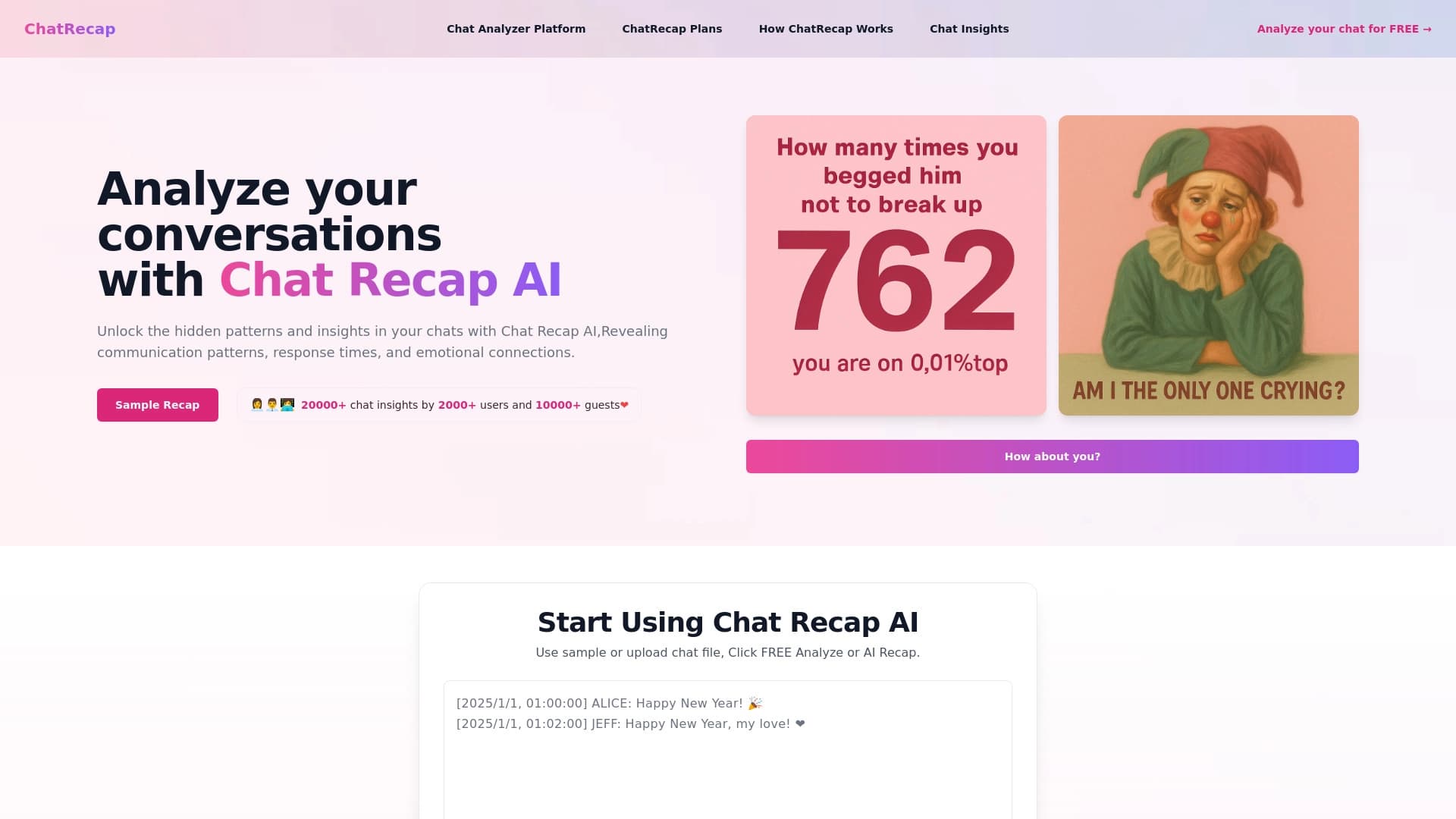 Chat Recap AI