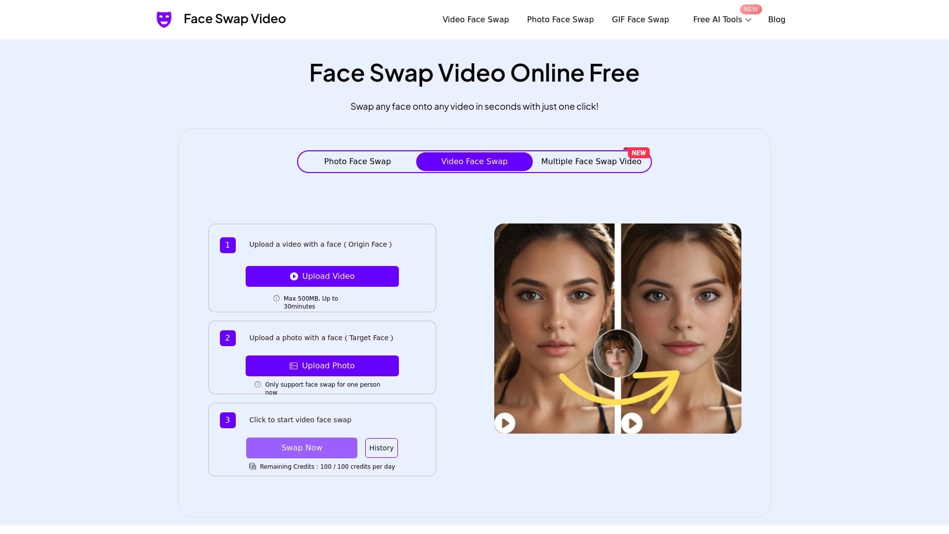 FaceSwapVideo