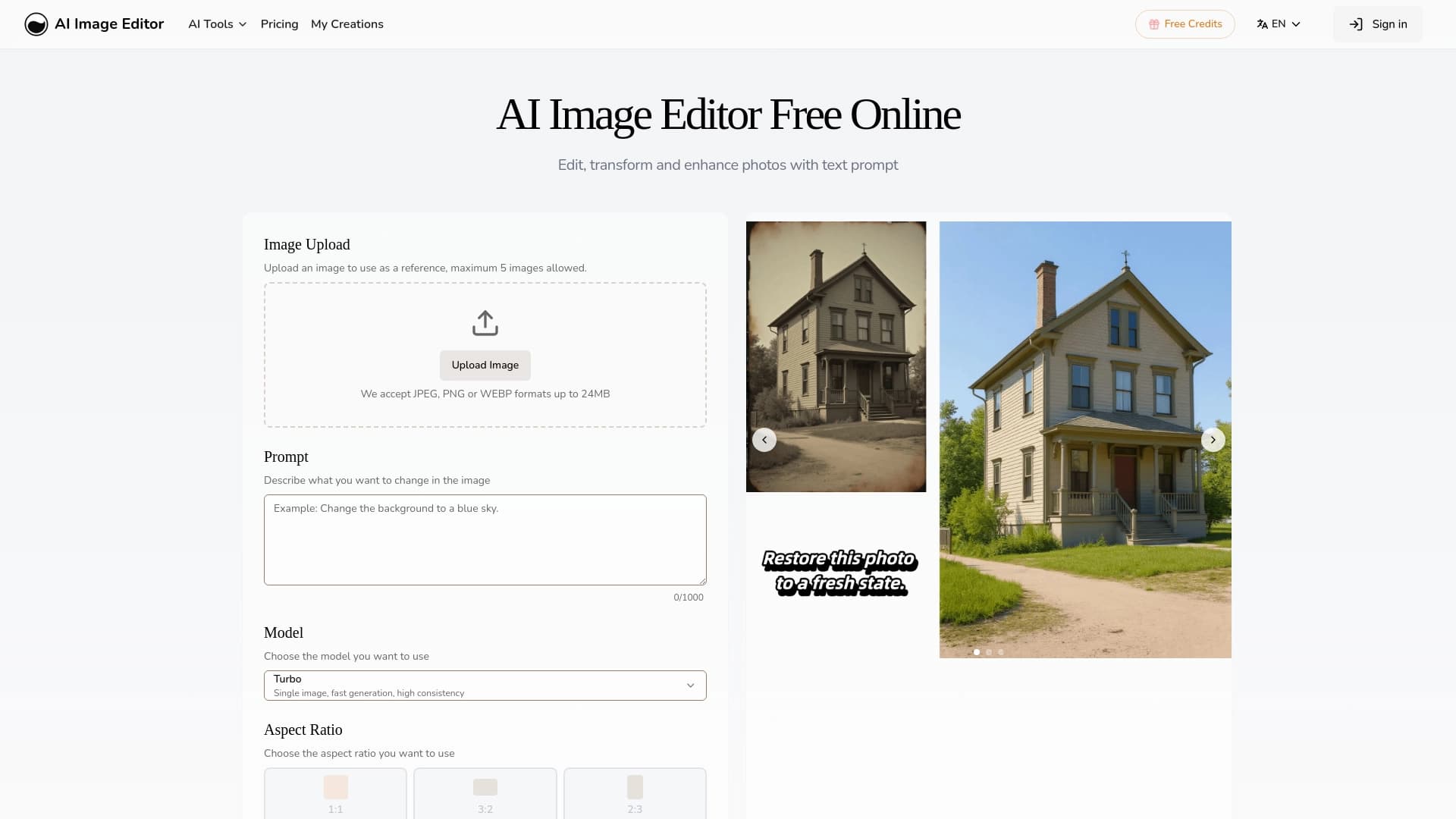 AI Image Editor