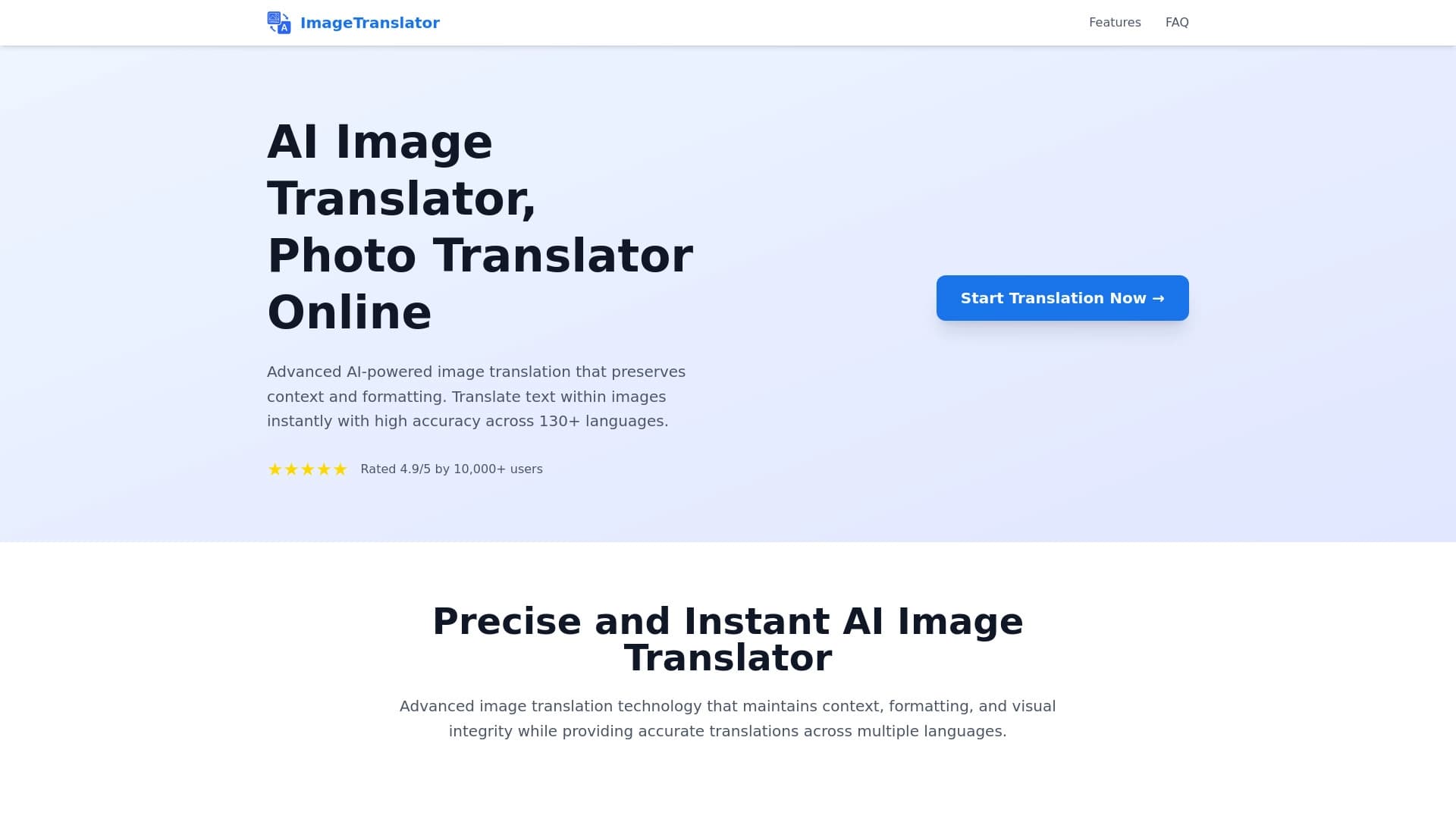 AI Image Translator