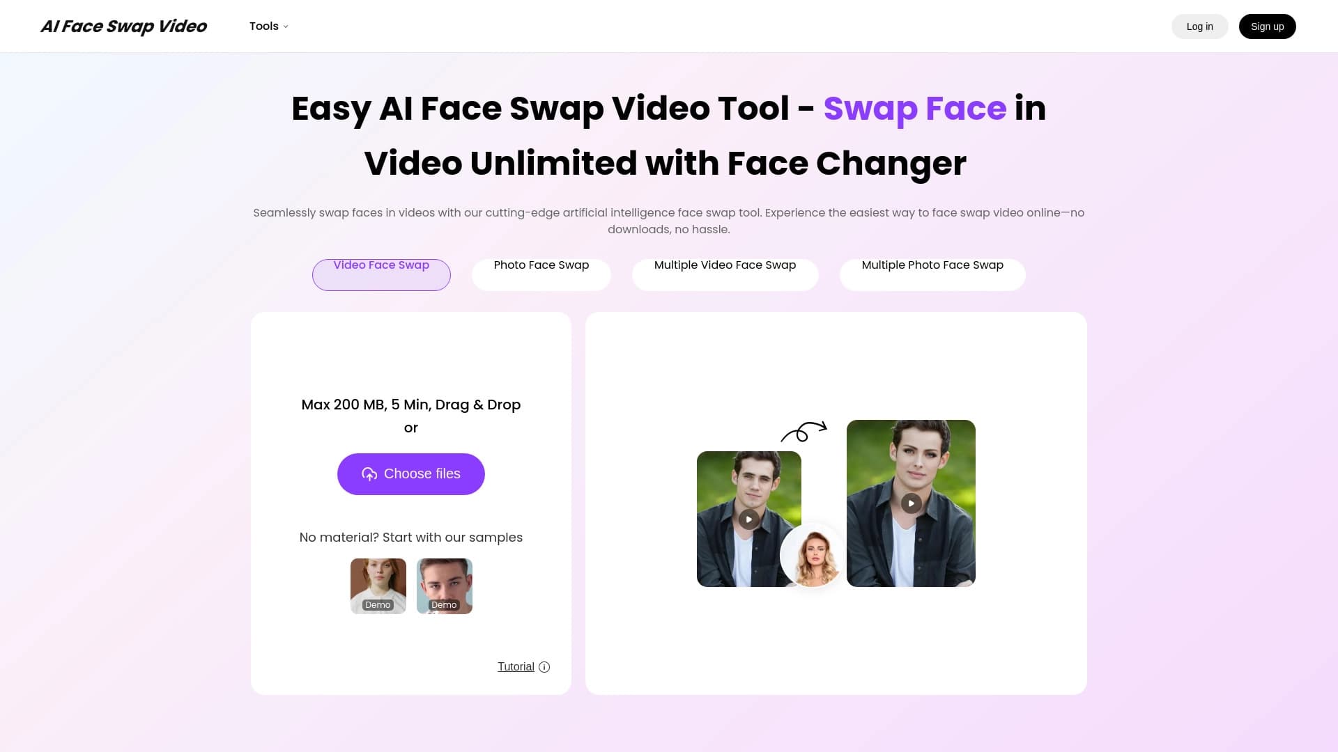 AI Face Swap Video
