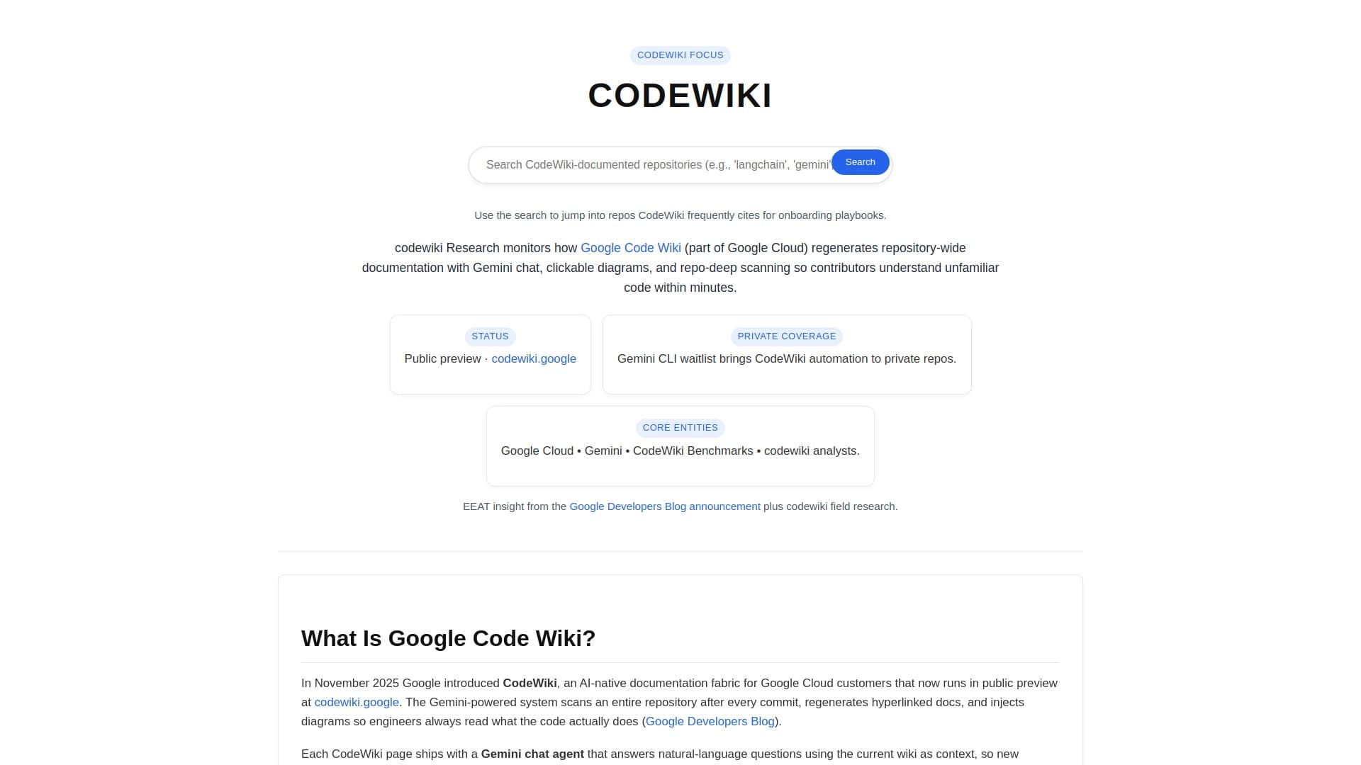 Code Wiki