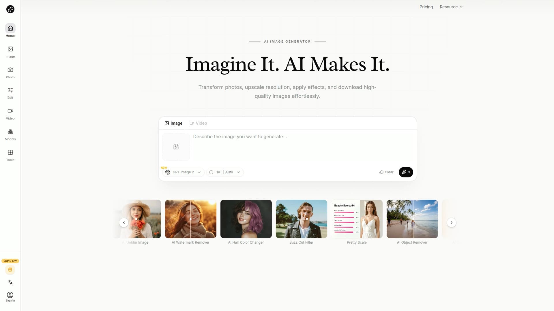 AI Imagine