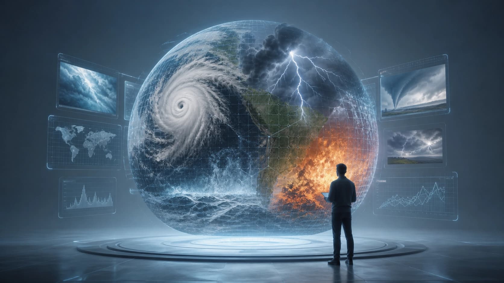 Sans s'appuyer sur l'histoire : l'algorithme du MIT dessine les catastrophes météorologiques du futur