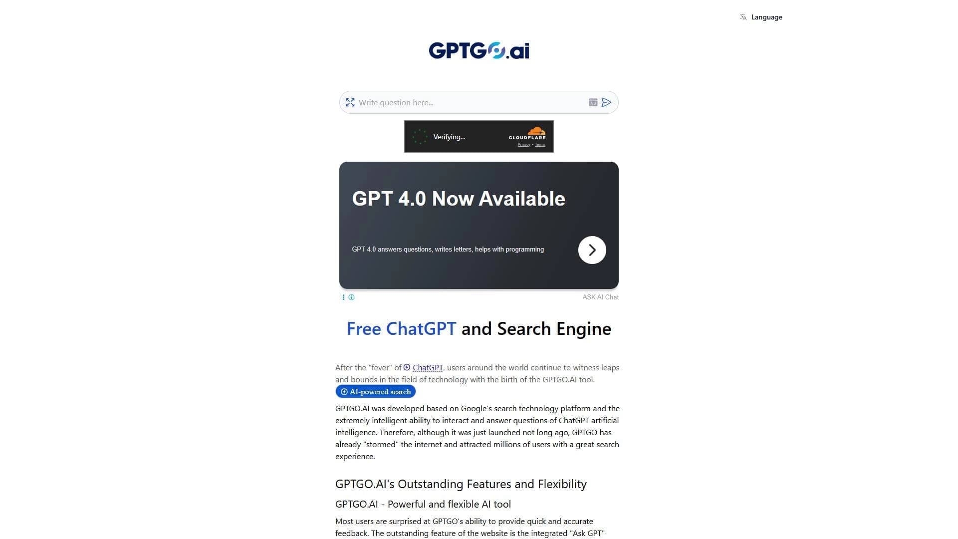 GPTGO