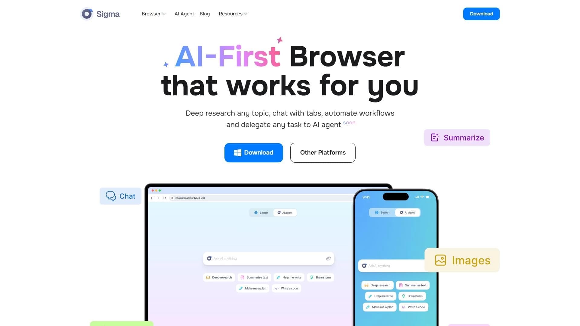 Sigma AI Browser