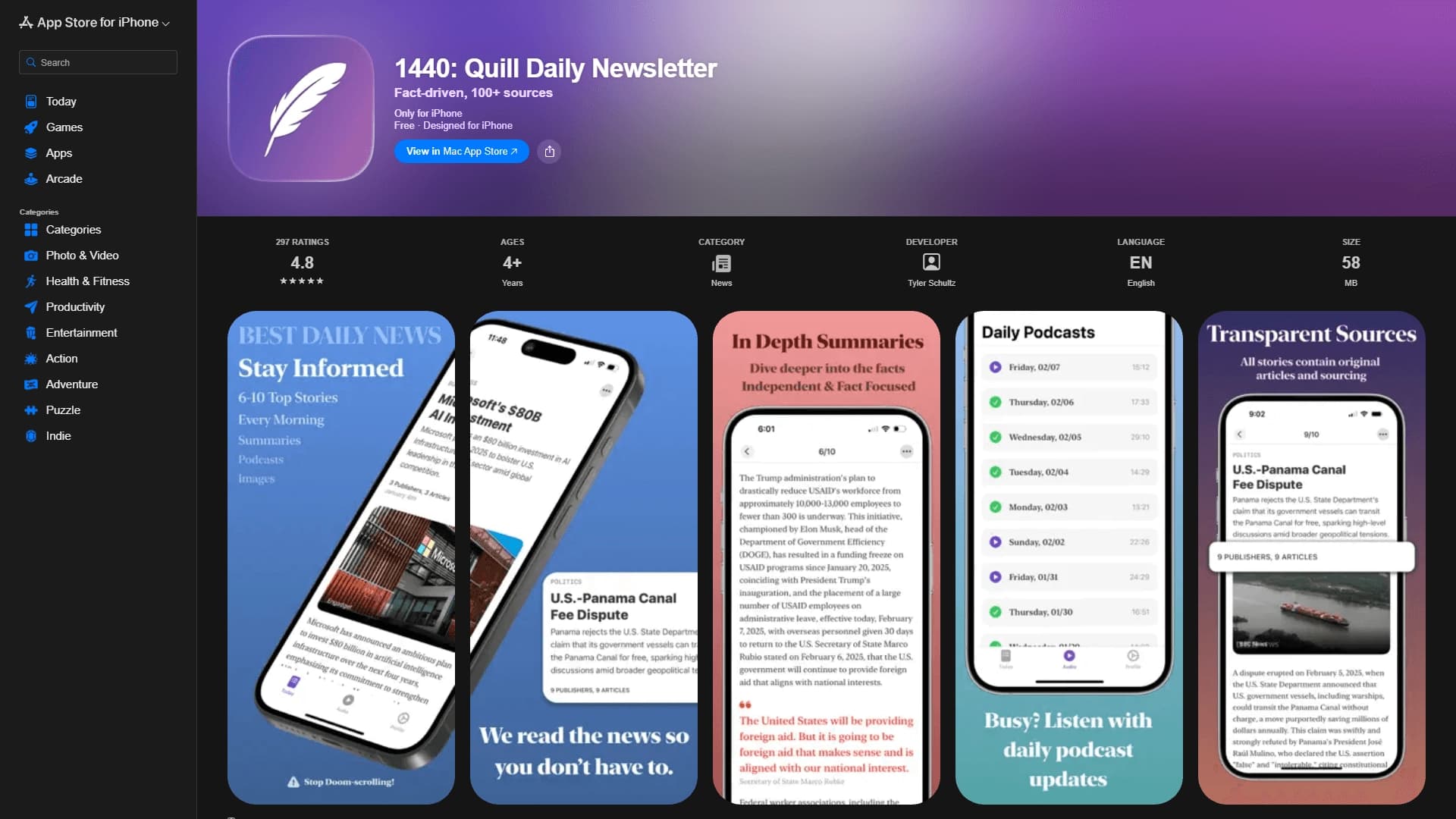 1440: Quill Daily Newsletter