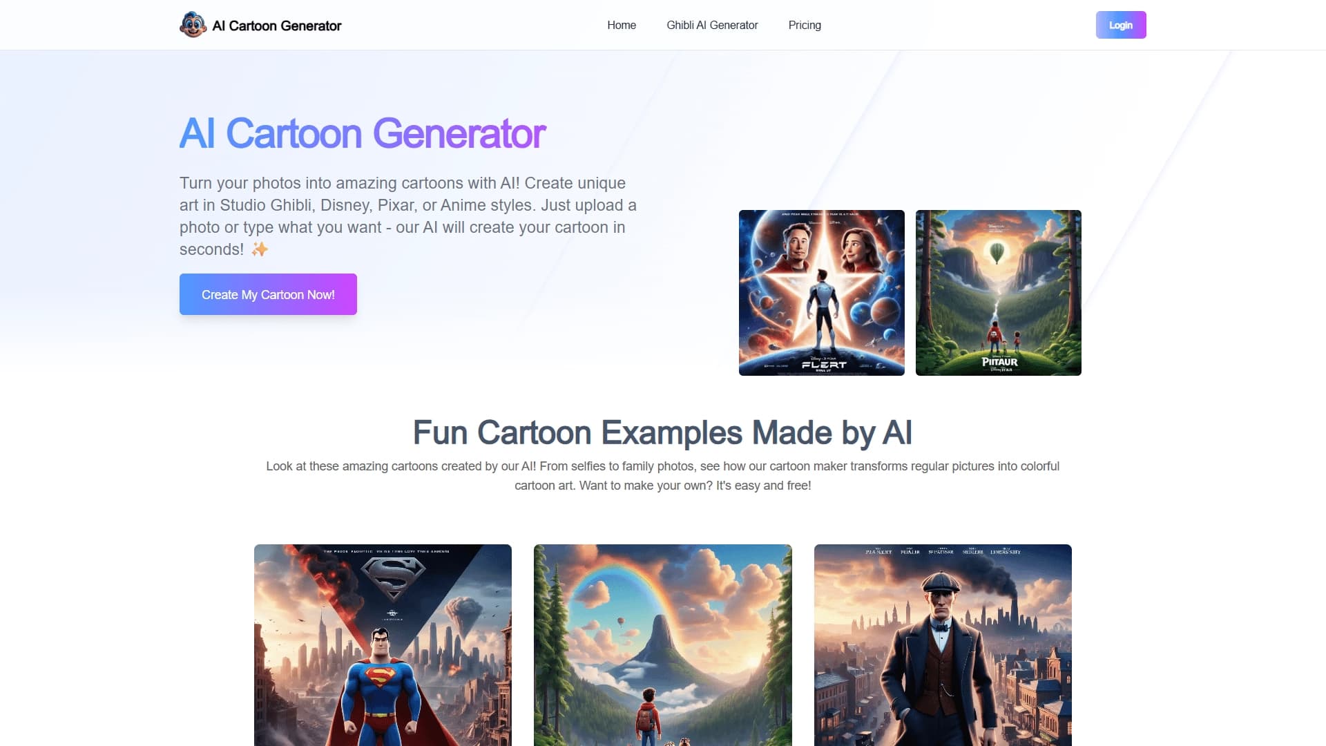 AI Cartoon Generator
