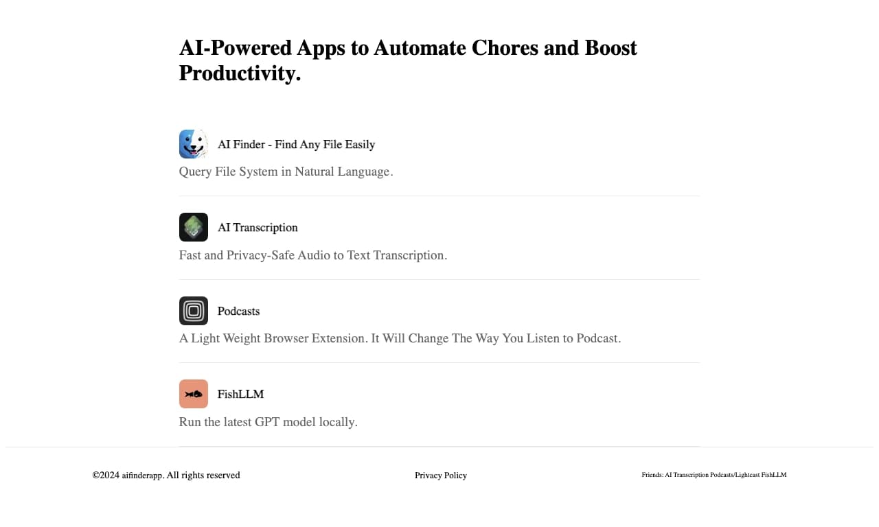 AI Finder