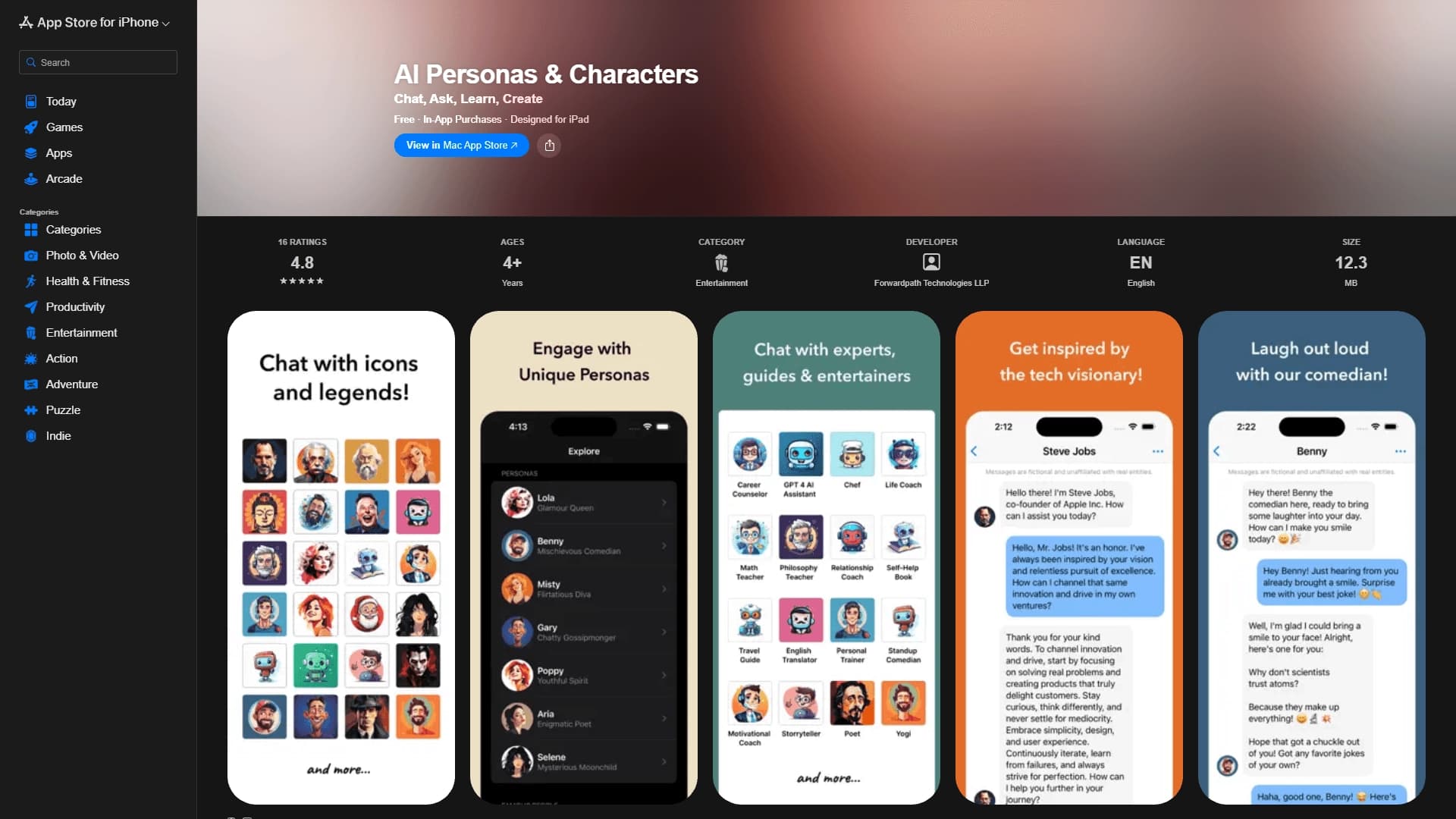 AI Personas & Characters