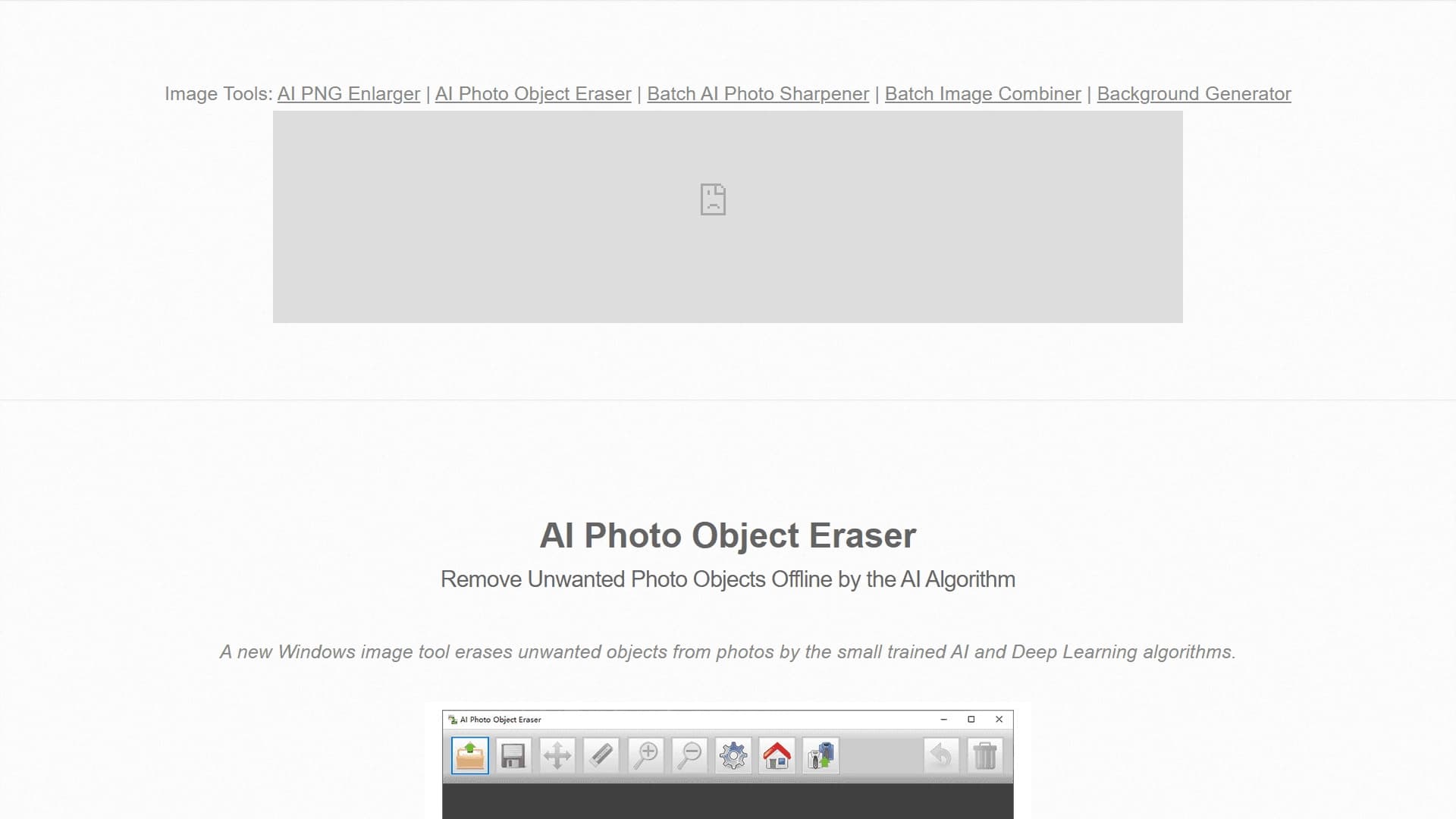 AI Photo Object Eraser