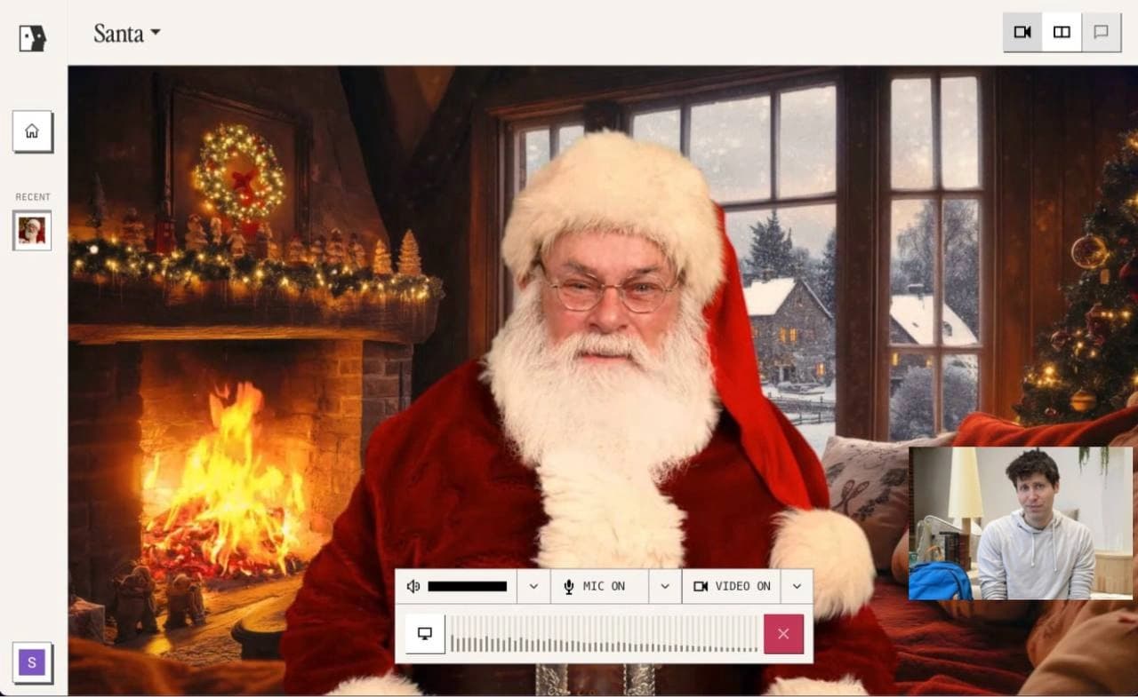 AI Santa by Tavus