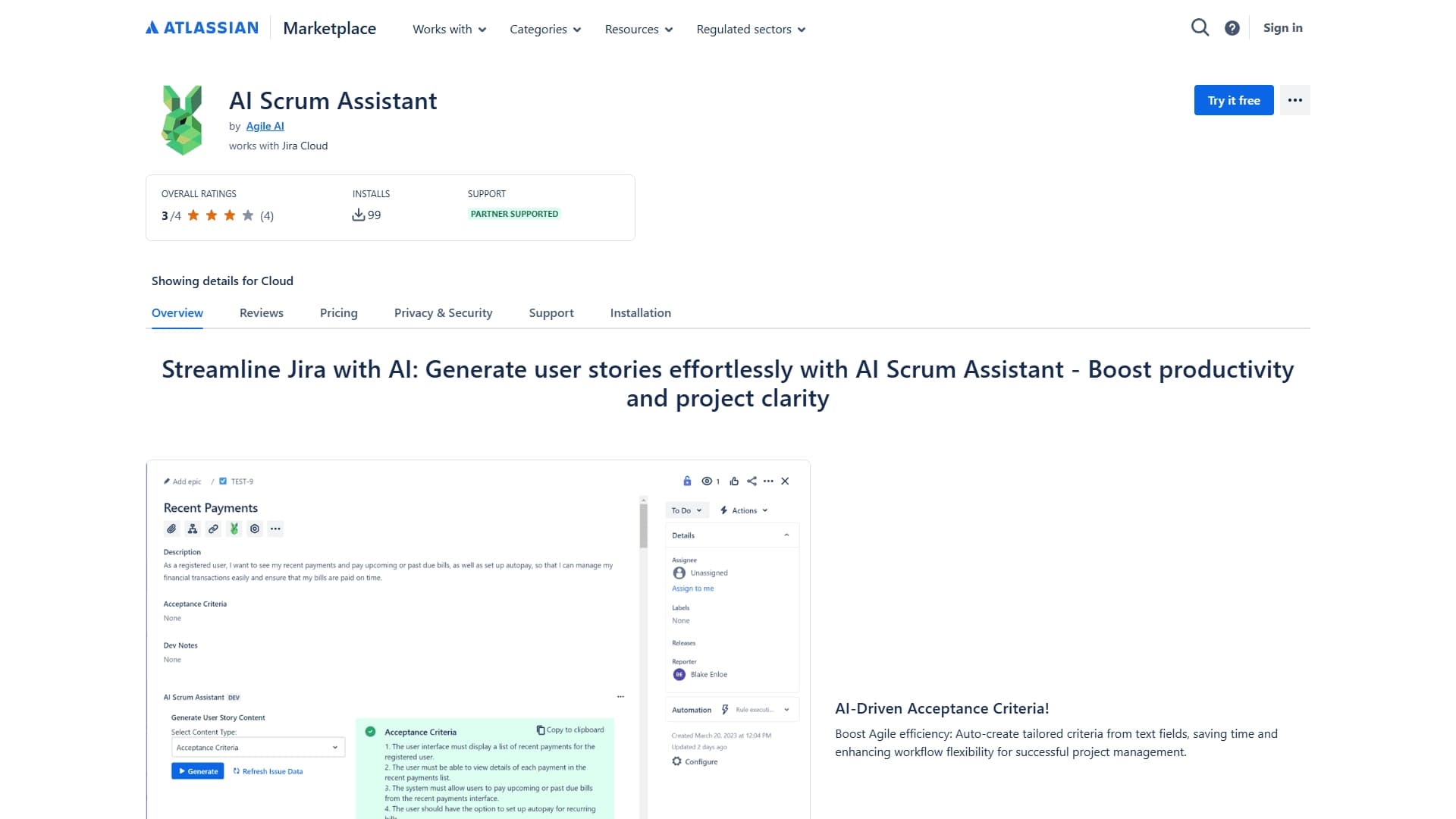 AI Scrum Assistant