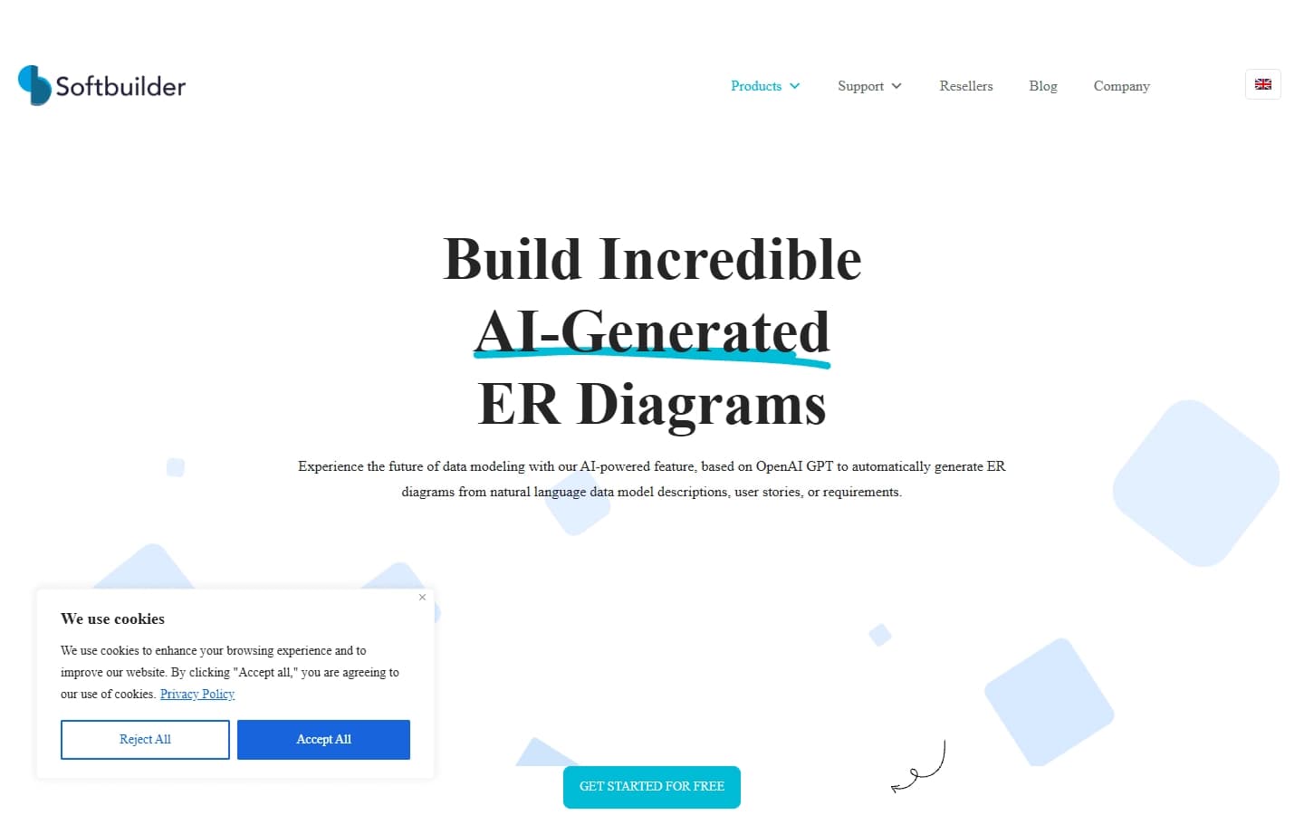 AI-powered ER Diagrams Generation (ERBuilder)