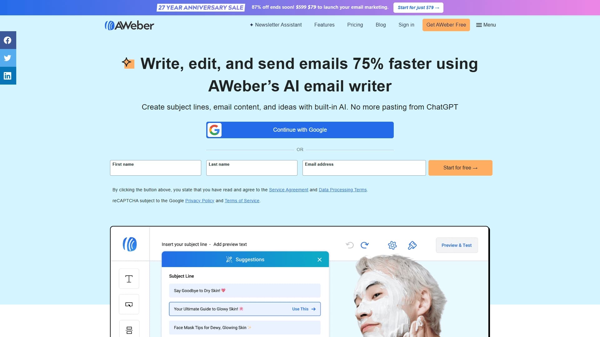 AWeber AI Email Generator