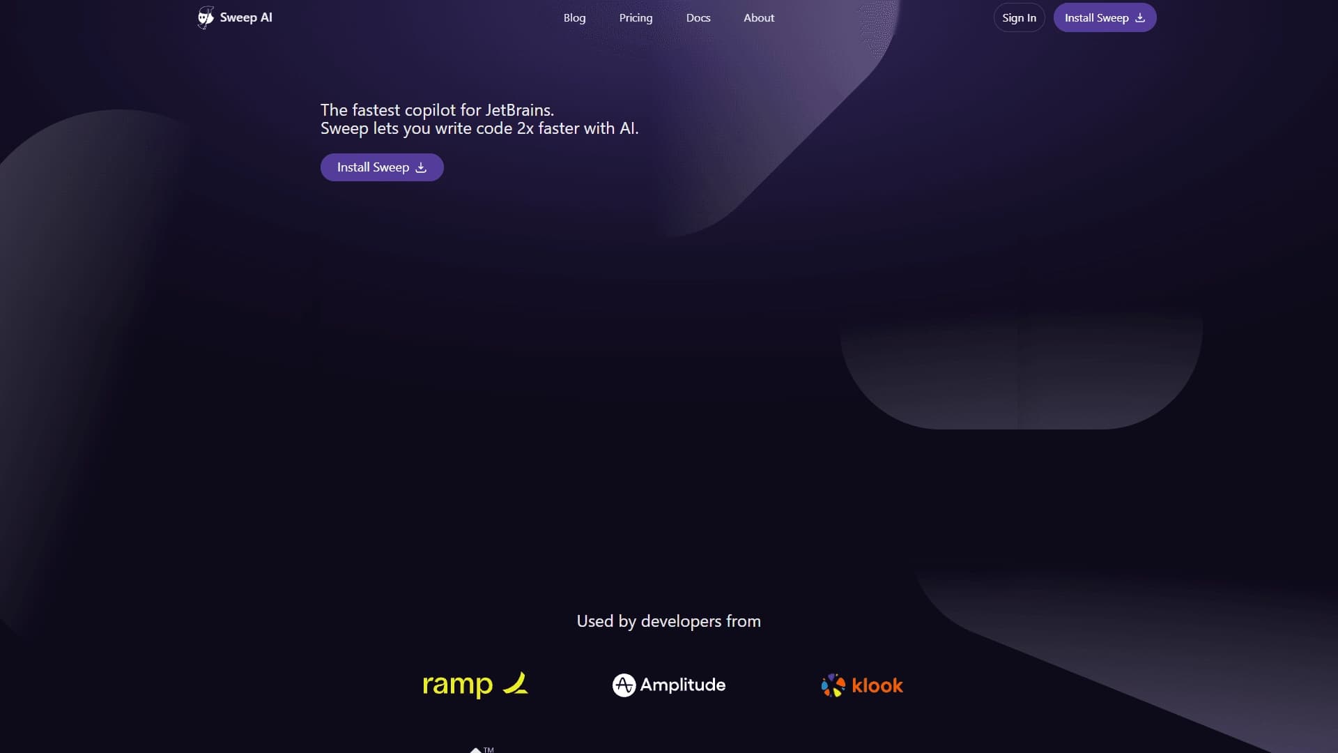 Sweep AI for JetBrains