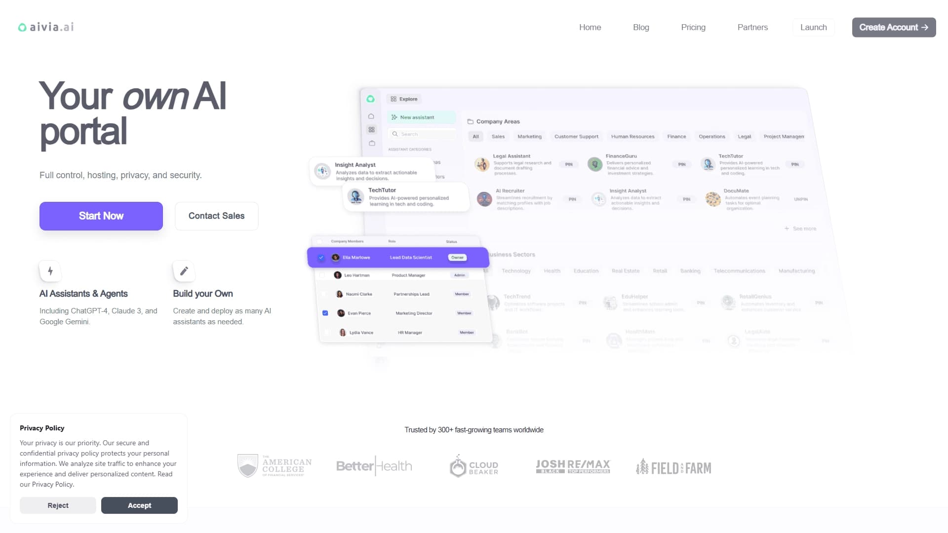 Aivia AI for Business