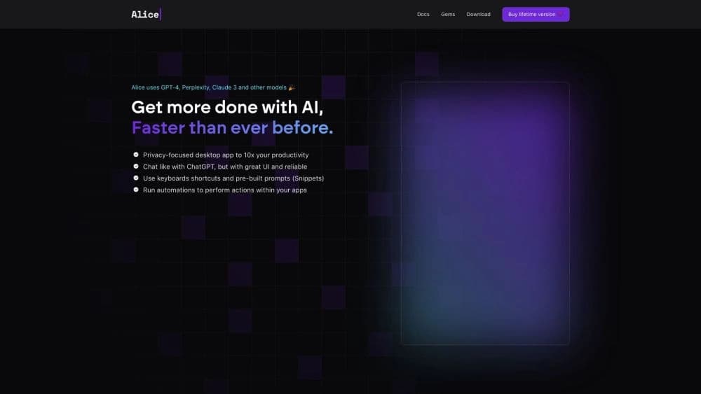 Alice App - Your private AI Assist...