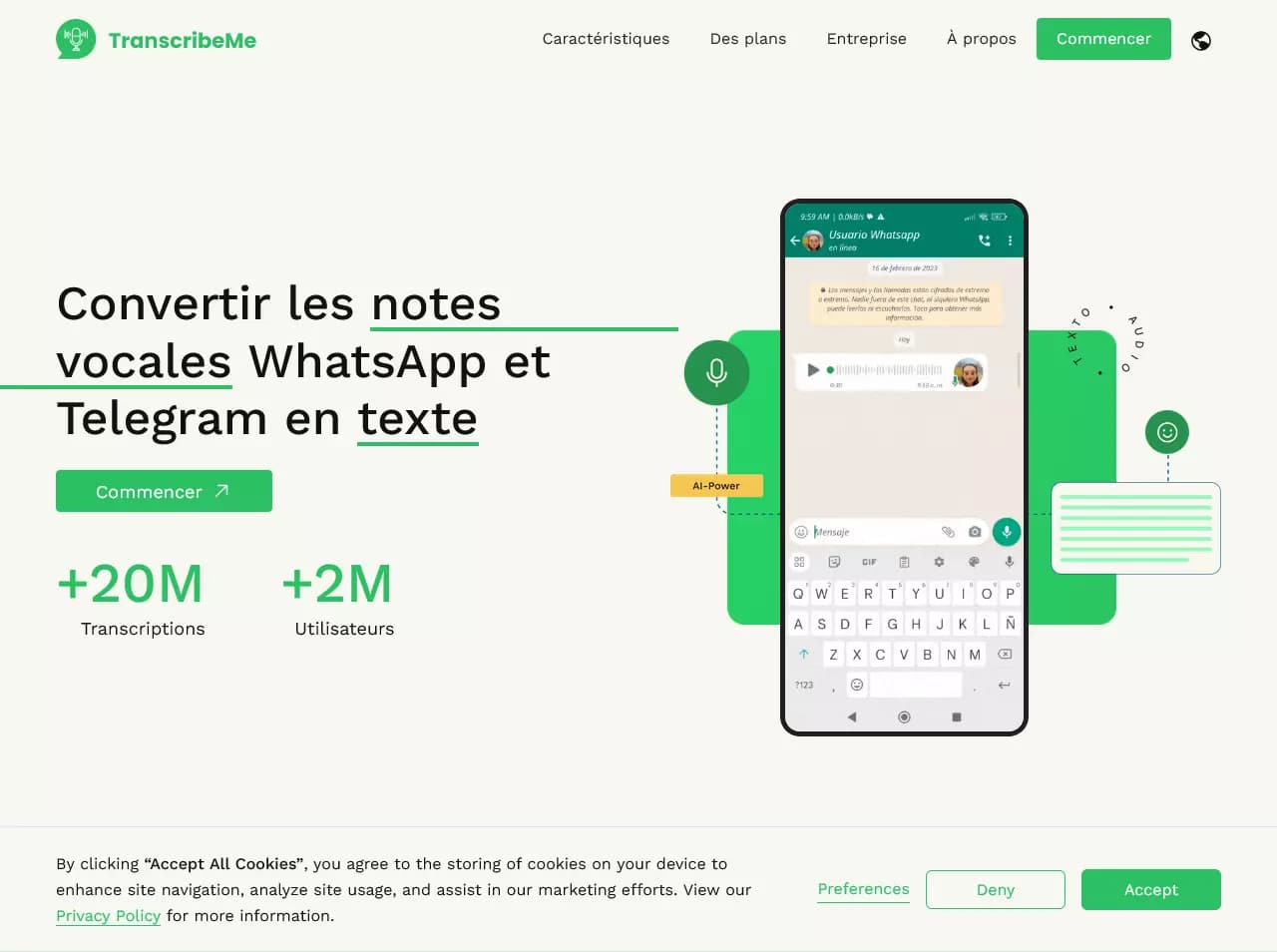 TranscribeMe